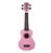 Ukulele Soprano Memphis HONU FPK Flamingo Pink - Imagem 11