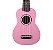 Ukulele Soprano Memphis HONU FPK Flamingo Pink - Imagem 20
