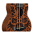 Ukulele Soprano Tagima 21-K Floral NTMS Natural Mahogany - Imagem 15