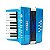 Acordeon Infantil 08 Baixos Botão Turbinho 104-LB Azul Claro - Imagem 13
