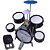 Bateria Infantil Turbinho JZ Preta - Imagem 11