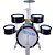 Bateria Infantil Turbinho JZ Preta - Imagem 9