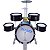 Bateria Infantil Turbinho JZ Preta - Imagem 6