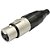 Plug XLR Femea Cabo Amphenol AC3F/N - Imagem 7
