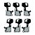 Tarraxa Para Guitarra 3+3 CSR DJ-333C-M9 Cromada - Imagem 12