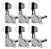 Tarraxa Para Guitarra 6L CSR DJ-333C-M11 Cromada - Imagem 2