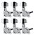 Tarraxa Para Guitarra 6L CSR DJ-333C-M11 Cromada - Imagem 5