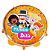 Pandeiro Infantil 08" Luen 40084MB/LR  ABS Laranja Mundo Bita - Imagem 20