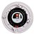 Arandela Redonda 6" JBL 6FR2R Full Range S/AT 25W RMS Branca (Par) - Imagem 13