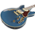 Guitarra Semi Acústica Ibanez AS 73G PBM Prussian Blue Metallic - Imagem 14