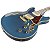 Guitarra Semi Acústica Ibanez AS 73G PBM Prussian Blue Metallic - Imagem 5