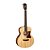 Violão Aço Mini Jumbo Cort Little LCJ AD OP/B Com Capa - Imagem 4