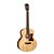 Violão Aço Mini Jumbo Cort Little LCJ AD OP/B Com Capa - Imagem 1