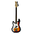 Contrabaixo Canhoto 4 cordas Strinberg PBS40 Precision SB LH Sunburst - Imagem 10