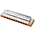 Gaita Harmonica Hohner Marine Band 1896/20 Tom C - Imagem 18