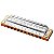 Gaita Harmonica Hohner Marine Band 1896/20 Tom C - Imagem 14