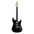 Guitarra Stratocaster Seizi Vintage Shinobi SSS Black Purple Heart Com Capa - Imagem 4