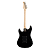 Guitarra Stratocaster Seizi Vintage Shinobi SSS Black Purple Heart Com Capa - Imagem 19
