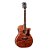 Violão Aço Gran Auditorium Cort GA5F FMH OP Flamed Mahogany Open Pore - Imagem 2
