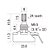 Potenciômetro B500K Instrumentos/Equipamentos CTS-B500-S - Imagem 1
