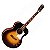 Violão Aço Cort CJ RETRO VSM/B Com Capa - Imagem 12