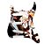 Escudo Guitarra Am Strat SSS Anaconda Girl Spirit 090-AG - Imagem 1