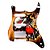 Escudo Guitarra Am Strat HSS Caveira Maligna Spirit 110-AS - Imagem 1