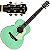 Violão Aço GS Mini Tagima Porteno Latin America SGS Surf Green Satin - Imagem 9