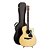 Violão Aço Medium Jumbo Tagima Olive Grace Cacau Santos NTOP Natural Com Case - Imagem 4