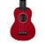 Ukulele Soprano Memphis HONU RD Vermelho - Imagem 2