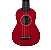 Ukulele Soprano Memphis HONU RD Vermelho - Imagem 6