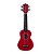 Ukulele Soprano Memphis HONU RD Vermelho - Imagem 1