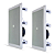Arandela Quadrada 6" JBL 6W21RT S/AT 25W RMS Branca (Par) - Imagem 20