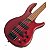 Contrabaixo 4 Cordas Cort B4 Element OPBR Open Pore Burgundy Red - Imagem 8