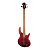 Contrabaixo 4 Cordas Cort B4 Element OPBR Open Pore Burgundy Red - Imagem 13