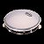 Pandeiro 10" Izzo 3430P ABS Preto Com Pratinela Flandres E Pele Leitosa - Imagem 8