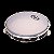Pandeiro 10" Izzo 3430P ABS Preto Com Pratinela Flandres E Pele Leitosa - Imagem 14