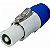 Plug Powercon Macho Cabo Pratt Branco - Imagem 14