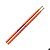 Baqueta 5B Liverpool MC 5BML Luminous Laranja Madeira - Imagem 7