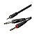 Cabo De Audio 1P2ST/2P10M Roxtone RAYC130L 1m - Imagem 7