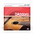 Encordoamento Violão Aço .011 D Addario Silver-Plated EJ84M - Imagem 2