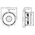 Alto-falante 400 Watts 8 Pol 8 Ohms Wf200-800b-8 Atk - Imagem 7