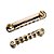 Ponte Guitarra Les Paul Dourada Spirit LP17BRD-GD/LTZC-GD - Imagem 1