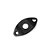 Suporte Para Jack Conexão Preto (3 Unidades) Spirit CJD-BK - Imagem 1