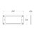 Moldura Captador MiniHumbucker Preta (2 Peças) Spirit MTM-BK - Imagem 2