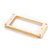 Moldura Captador Humbucker Creme (2 Peças) Spirit MT30R-IV - Imagem 1