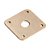Suporte Jack Conexão Dourado (3 Peças) Spirit LJCH-FLAT-GD - Imagem 1
