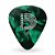 Palheta Celulóide Verde Perolada Pesada D Addario 1CGP6-10 - Imagem 1