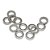 Arruelas De Metal Para Bateria (12 Unidades) Gibraltar SC-11 - Imagem 1