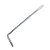 Alavanca Para Guitarra Ronsani 5mm Tremolo Cromo Ponta Branca - Imagem 1
